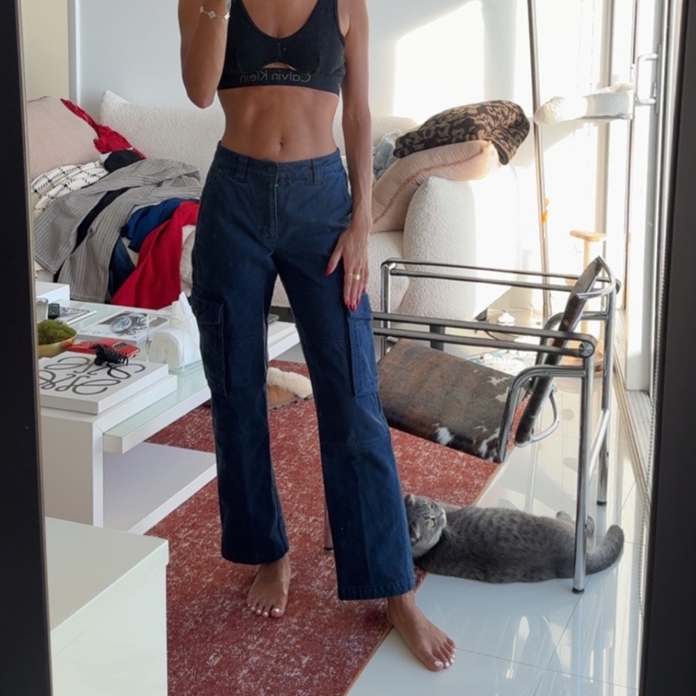 Aritiza tna cargo pants - navy